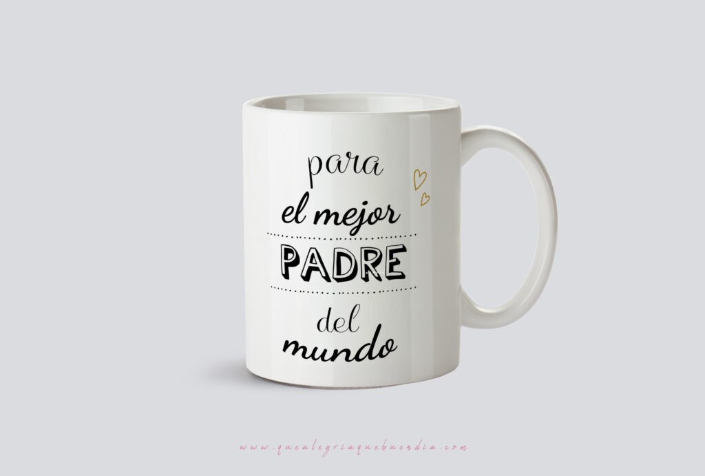 Taza_papa. Regalo taza dia del padre.