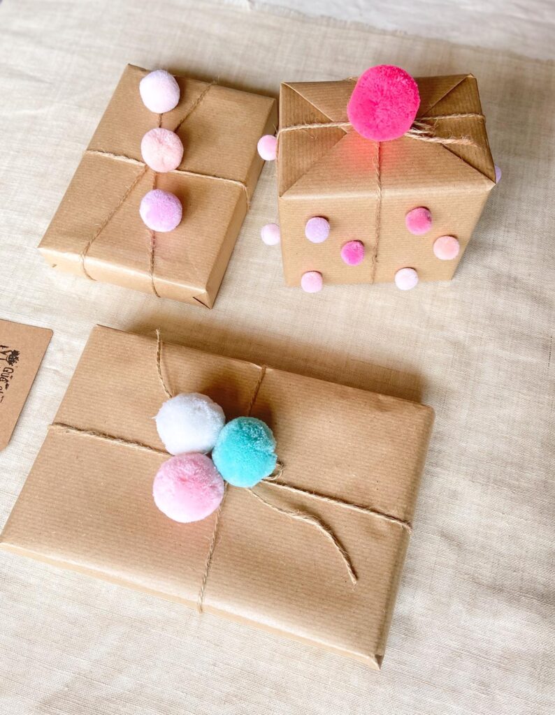 DIY Como envolver regalos de una forma divertida_Colorido