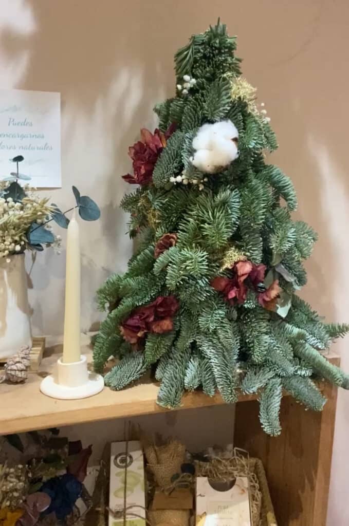 Taller Ven a crear tu Mini pino con flores naturales
