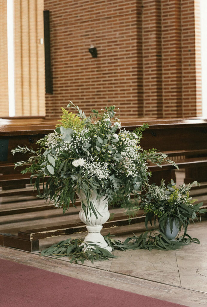 Decoración Floral Boda Iglesia